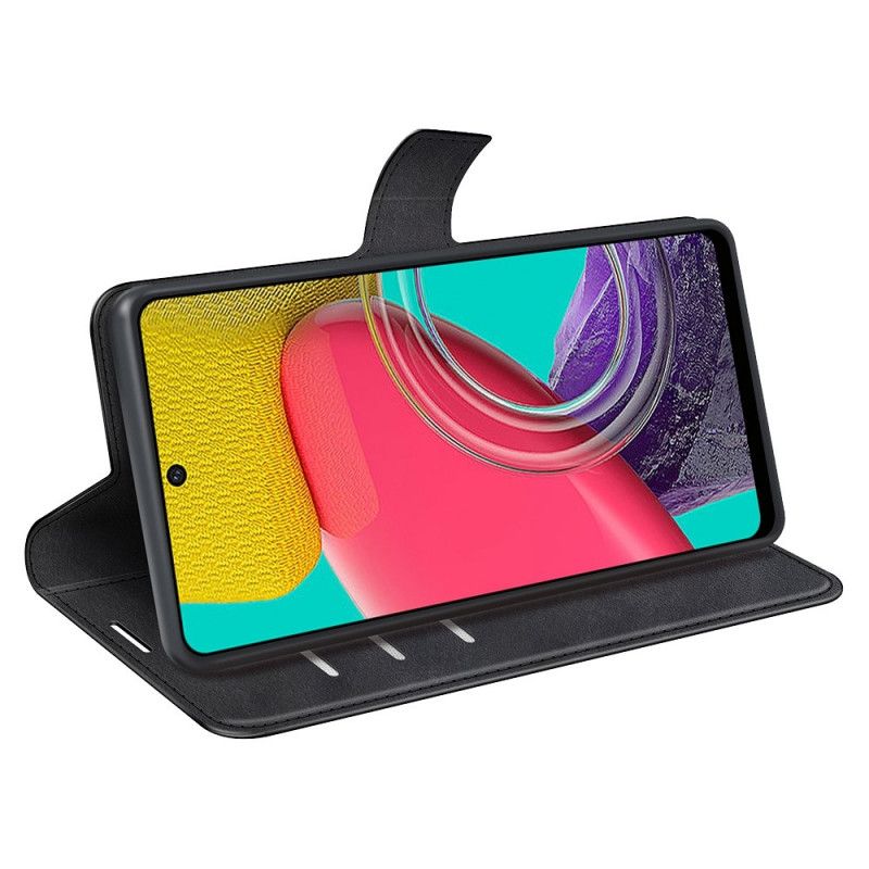 Kožené Puzdro Samsung Galaxy M53 5G Slim Extreme Leather Effect