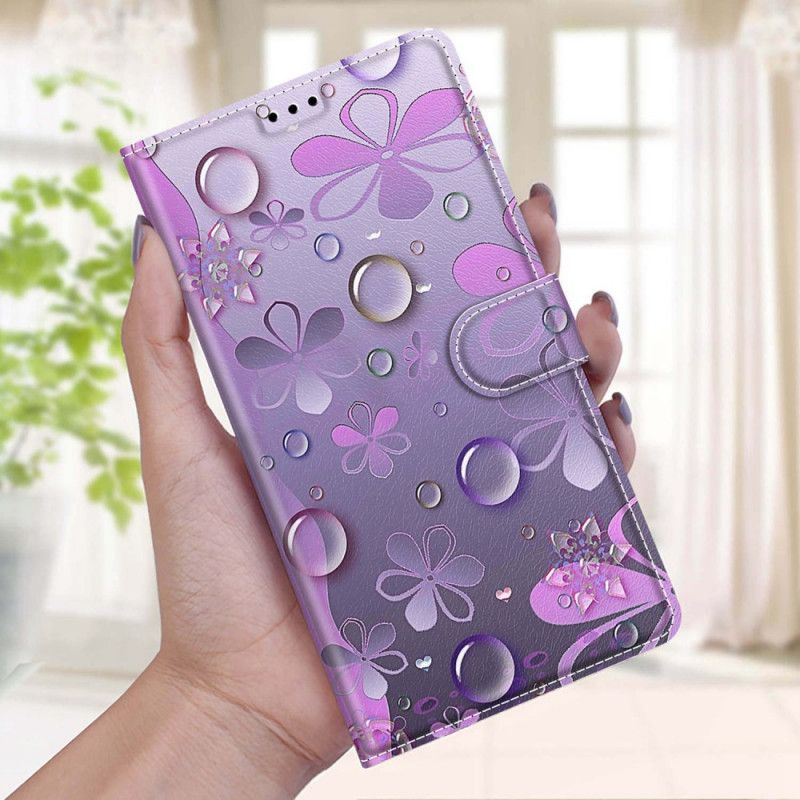 Kožené Puzdro Samsung Galaxy M53 5G Tang Drops