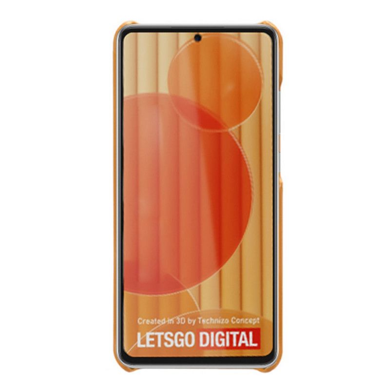 Kryt Samsung Galaxy M53 5G Kožený Efekt Ksq
