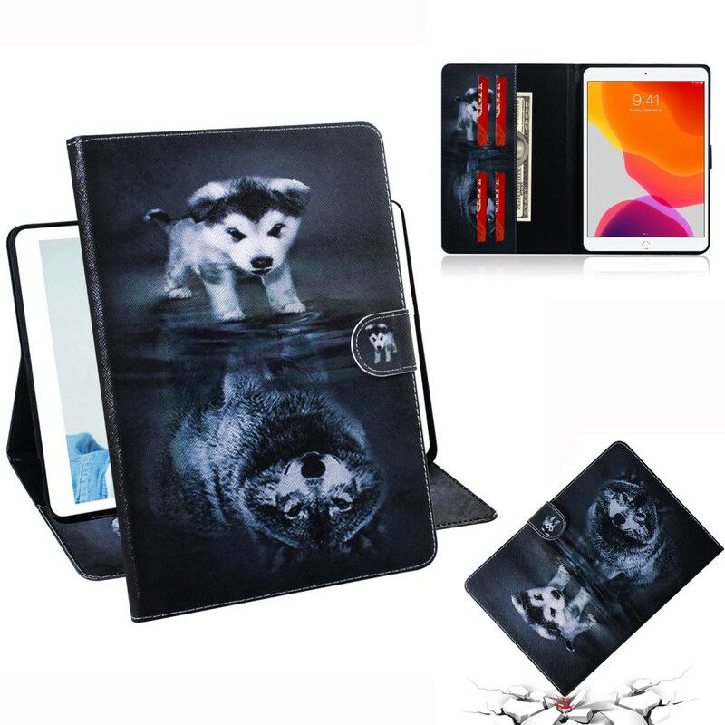 Flipové Puzdro iPad 10.2" (2020) (2019) Malý Pes