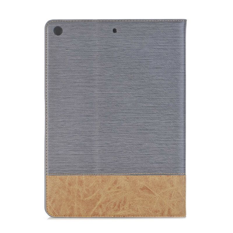 Kožené Puzdro iPad 10.2" (2020) (2019) Dvojfarebná Textúra