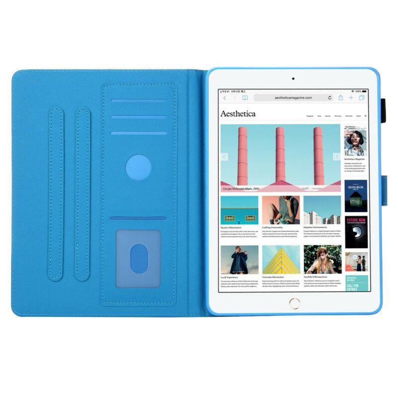 Kožené Puzdro iPad 10.2" (2020) (2019) Iba Mačky