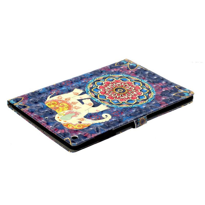 Kožené Puzdro iPad 10.2" (2020) (2019) Indické Slony