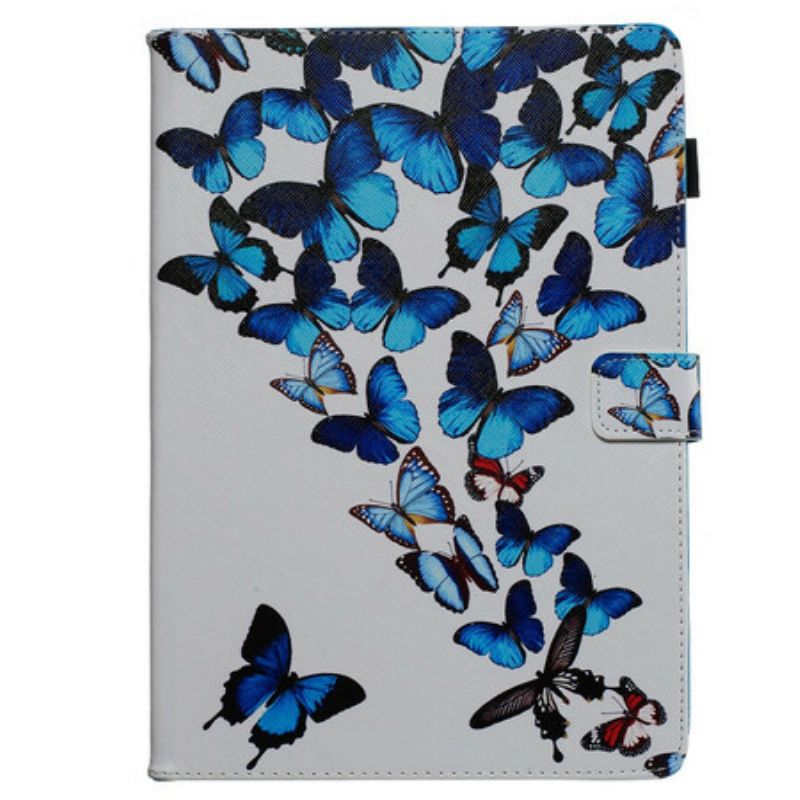 Kožené Puzdro iPad 10.2" (2020) (2019) Motýle V Lete