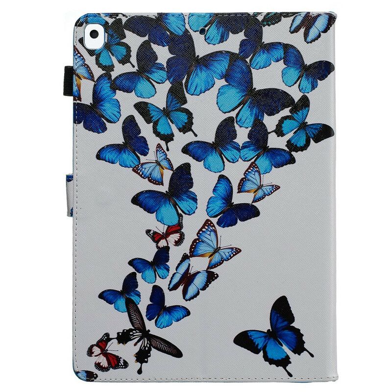 Kožené Puzdro iPad 10.2" (2020) (2019) Motýle V Lete