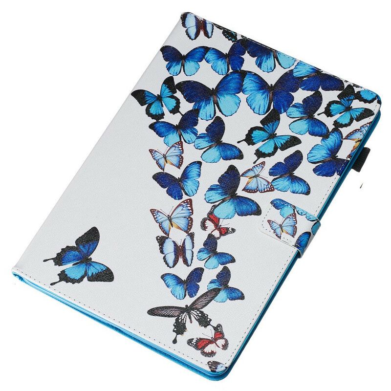 Kožené Puzdro iPad 10.2" (2020) (2019) Motýle V Lete
