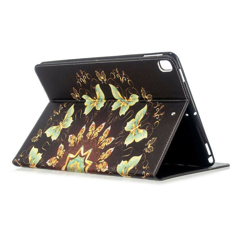 Kožené Puzdro iPad 10.2" (2020) (2019) Skvelé Motýle
