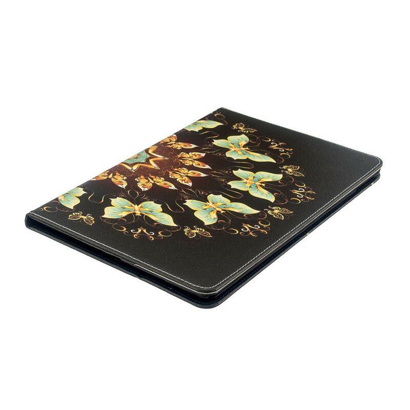 Kožené Puzdro iPad 10.2" (2020) (2019) Skvelé Motýle