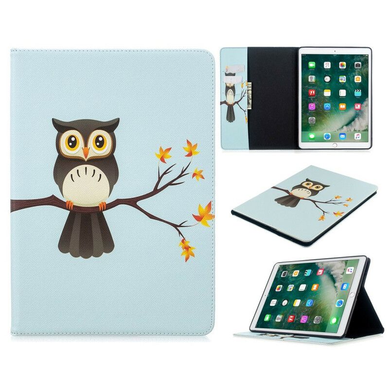 Kožené Puzdro iPad 10.2" (2020) (2019) Sova Vetva