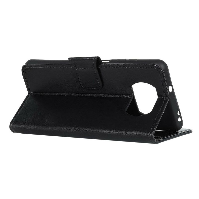 Kožené Puzdro Poco X3 / X3 Pro / X3 NFC Glazovaná Umelá Koža
