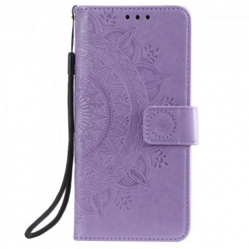 Kožené Puzdro Poco X3 / X3 Pro / X3 NFC Slnečná Mandala