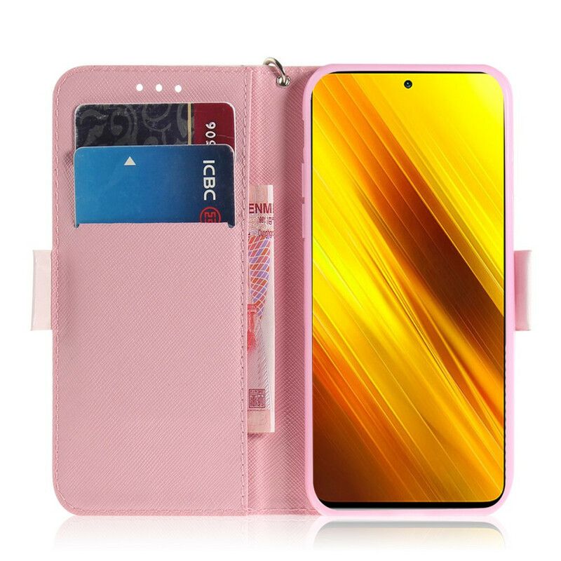 Kožené Puzdro Poco X3 / X3 Pro / X3 NFC Tangá Škrečky
