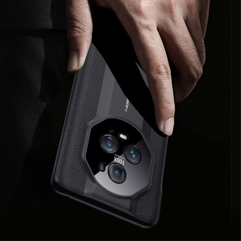 Kryt Honor Magic 5 Pro Elegancia Z Pravej Kože