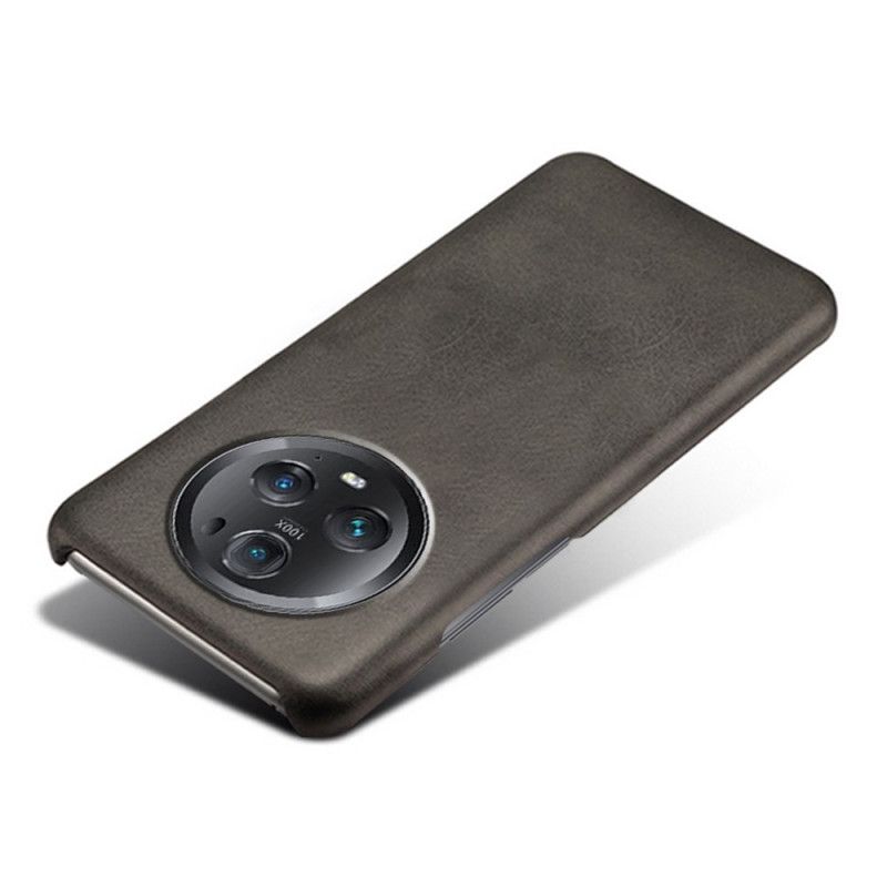 Kryt Honor Magic 5 Pro Kožený Efekt