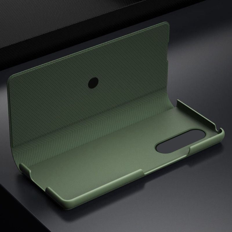 Flipové Puzdro Samsung Galaxy Z Fold 4 Kožené Puzdro Kefka