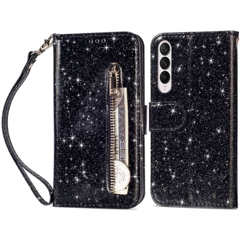 Peňaženkový Kryt Samsung Galaxy Z Fold 4 Stars Lanyard