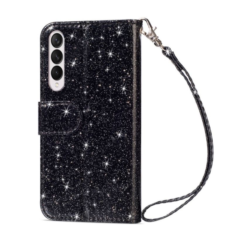 Peňaženkový Kryt Samsung Galaxy Z Fold 4 Stars Lanyard
