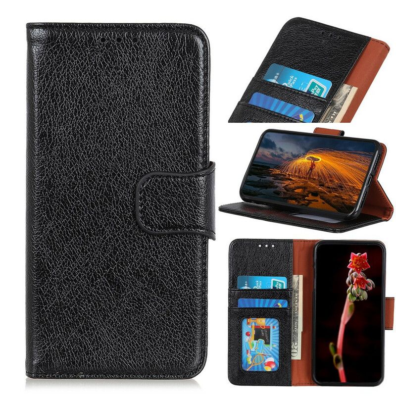 Kožené Puzdro Samsung Galaxy S21 5G Delená Koža Nappa