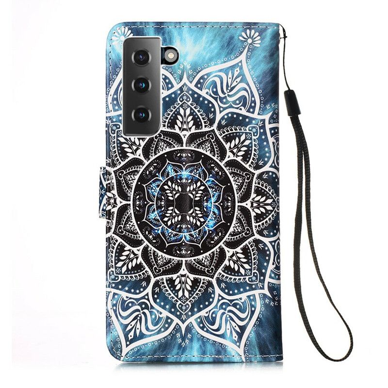 Kožené Puzdro Samsung Galaxy S21 5G Mandala Na Oblohe