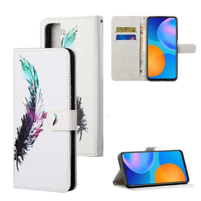 Kožené Puzdro Samsung Galaxy S21 5G Pierka So Šnúrkou