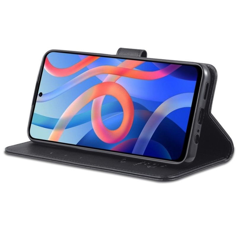 Kožené Puzdro Poco M4 Pro 5G Azns Umelá Koža