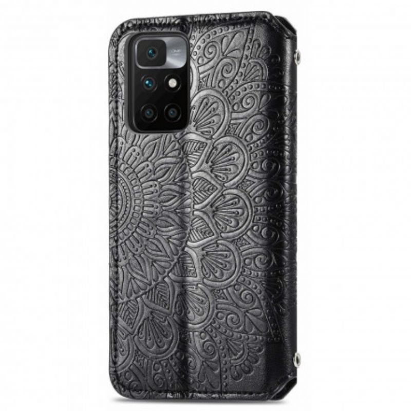 Flipové Puzdro Xiaomi Redmi 10 Kožené Puzdro Mandala