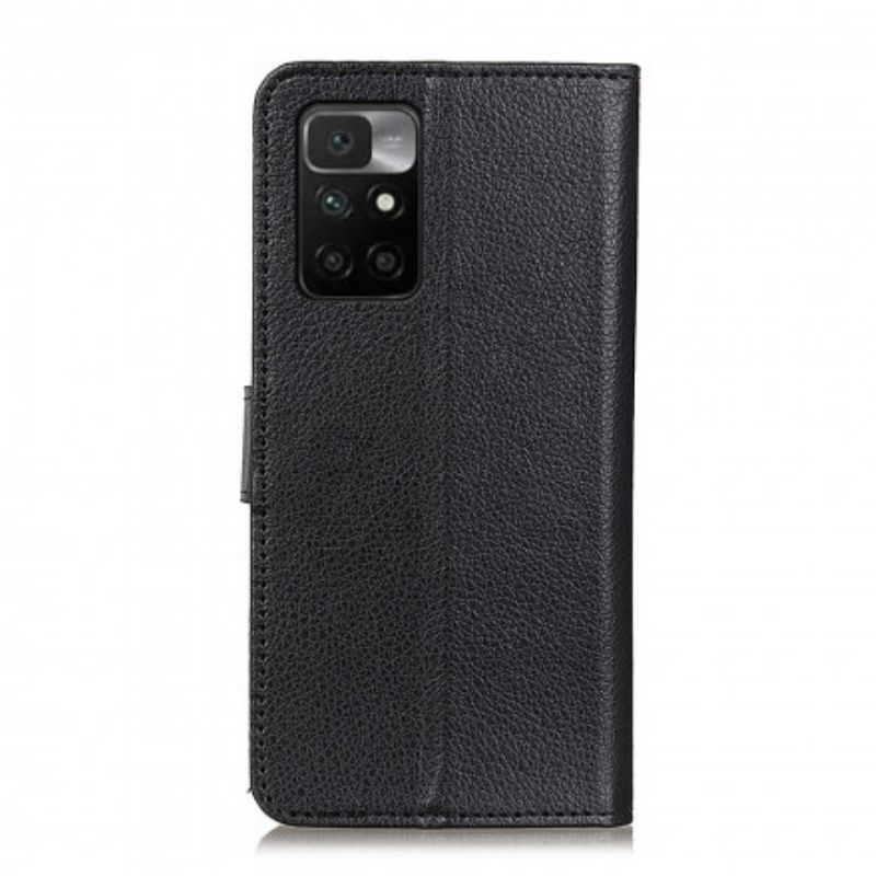 Kožené Puzdro Xiaomi Redmi 10 Tradičná Umelá Koža