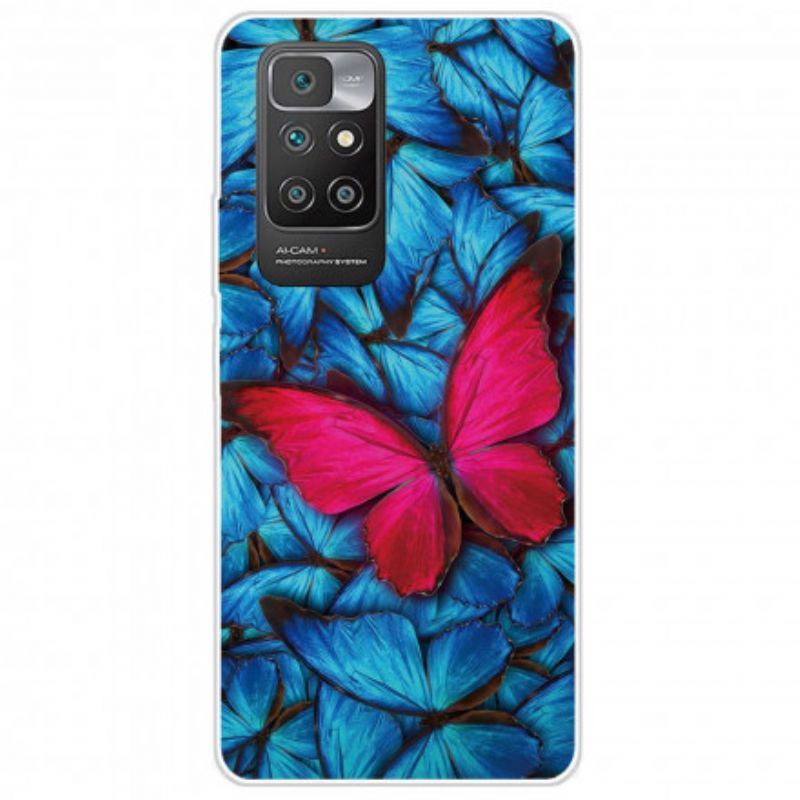 Kryt Xiaomi Redmi 10 Divoké Motýle