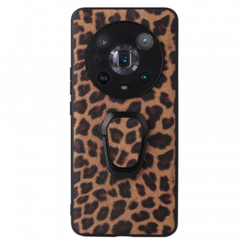 Kryt Honor Magic 4 Pro Leopard S Prstencovou Podporou