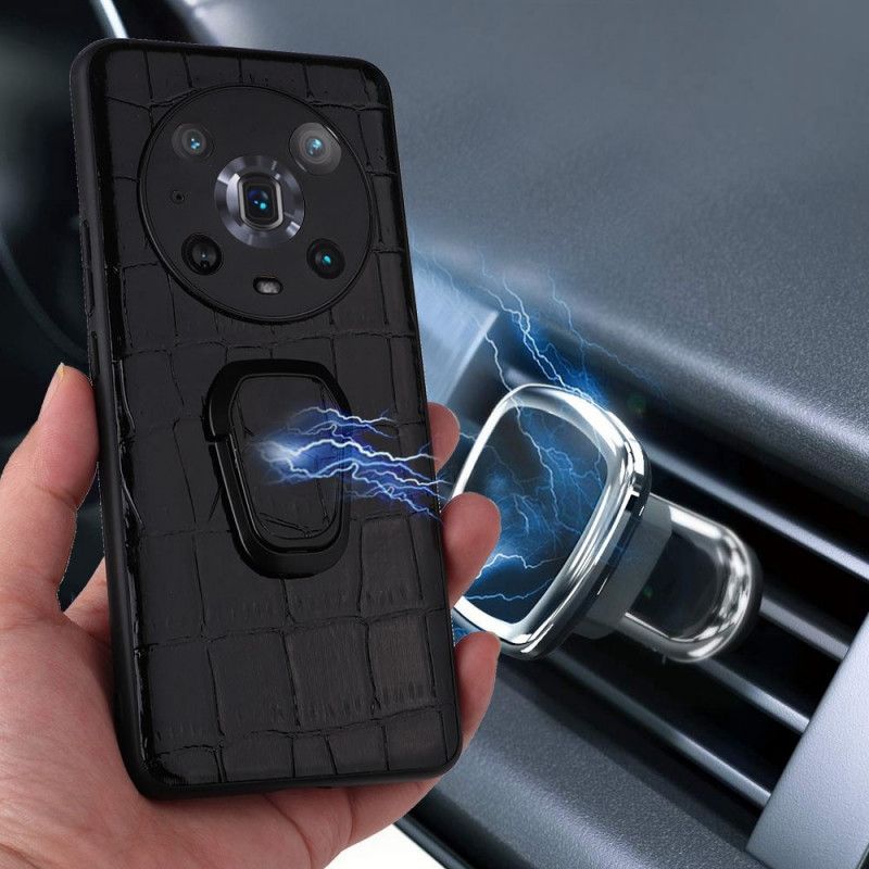 Kryt Honor Magic 4 Pro Leopard S Prstencovou Podporou