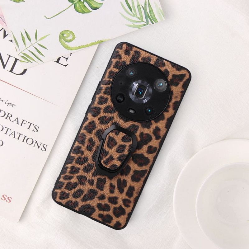 Kryt Honor Magic 4 Pro Leopard S Prstencovou Podporou