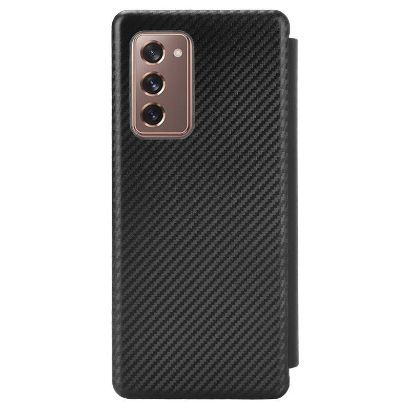 Flipové Puzdro Samsung Galaxy Z Fold 2 Uhlíkové Vlákno