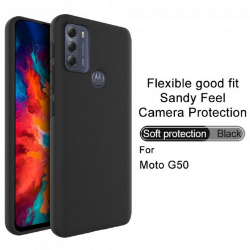Kryt Moto G50 Silikónová Podložka Imak Série Uc-3