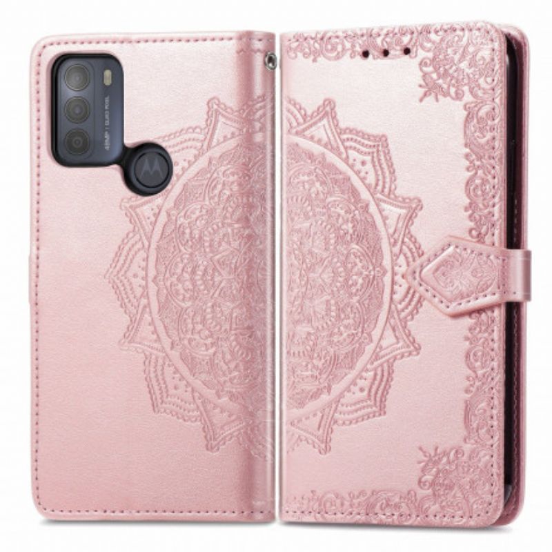 Peňaženkový Kryt Moto G50 Mandala V Stredoveku