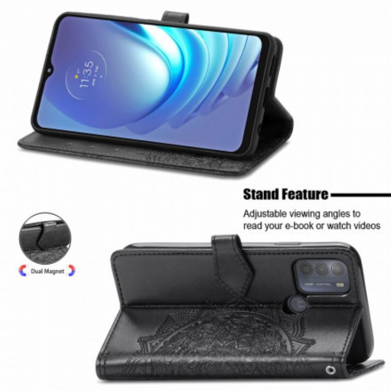 Peňaženkový Kryt Moto G50 Mandala V Stredoveku