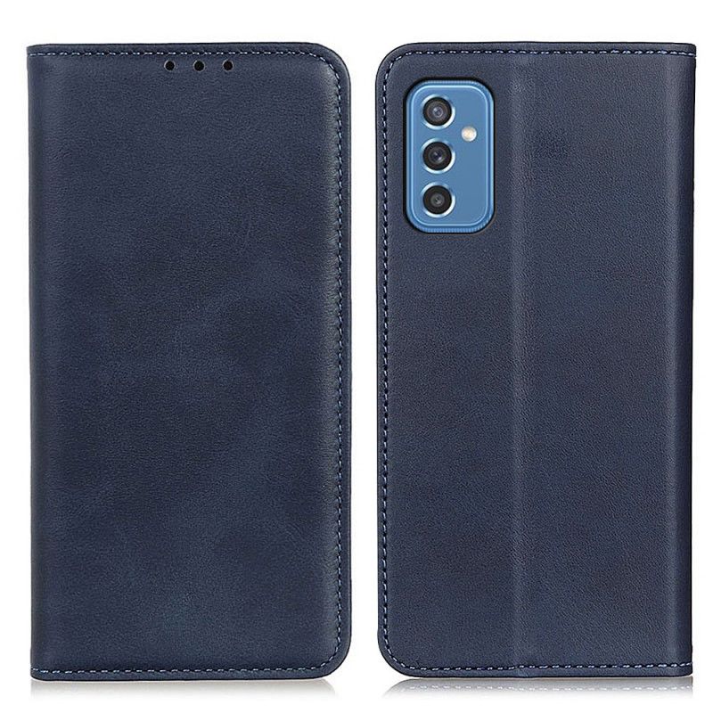 Flipové Puzdro Samsung Galaxy M52 5G Kožené Puzdro Elegantná Koža