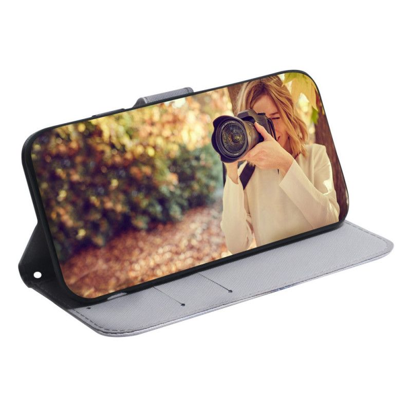 Kožené Puzdro Samsung Galaxy M52 5G Biely Tiger