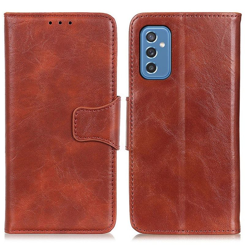 Kožené Puzdro Samsung Galaxy M52 5G Delená Kožená Obojstranná Spona