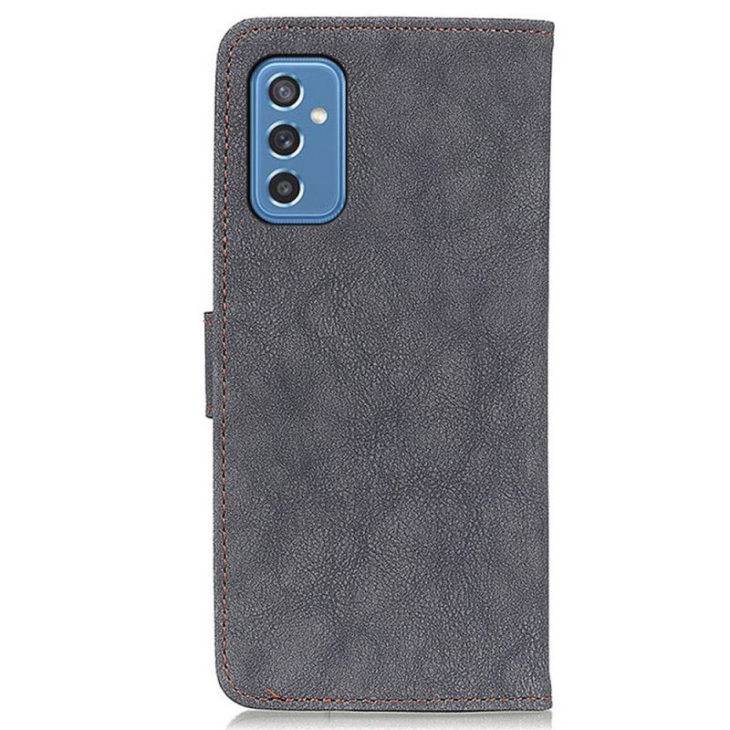 Kožené Puzdro Samsung Galaxy M52 5G Khazneh Retro Štiepaná Koža