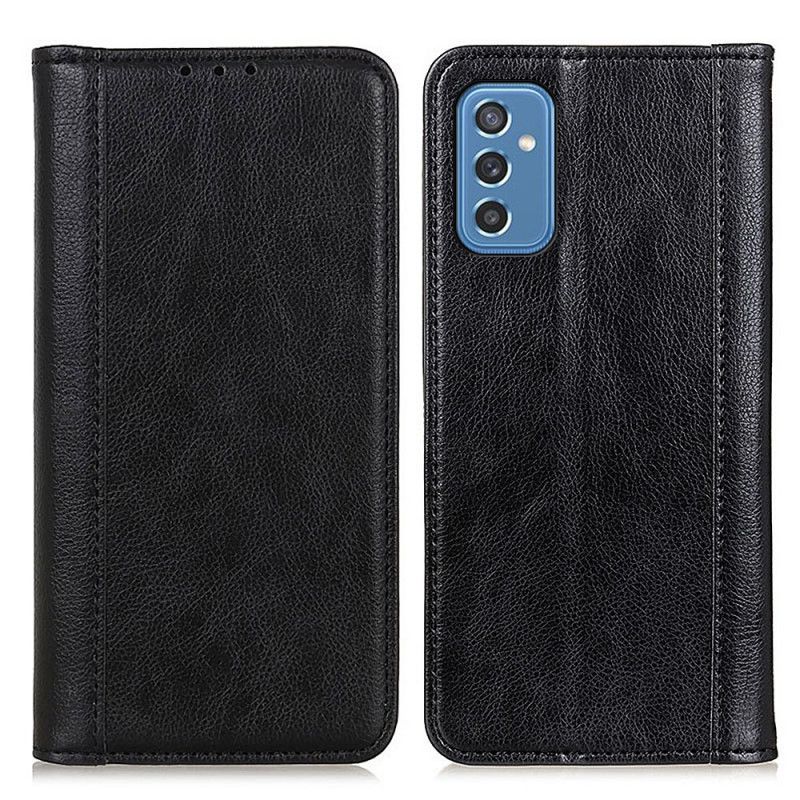 Kožené Puzdro Samsung Galaxy M52 5G Pletená Koža