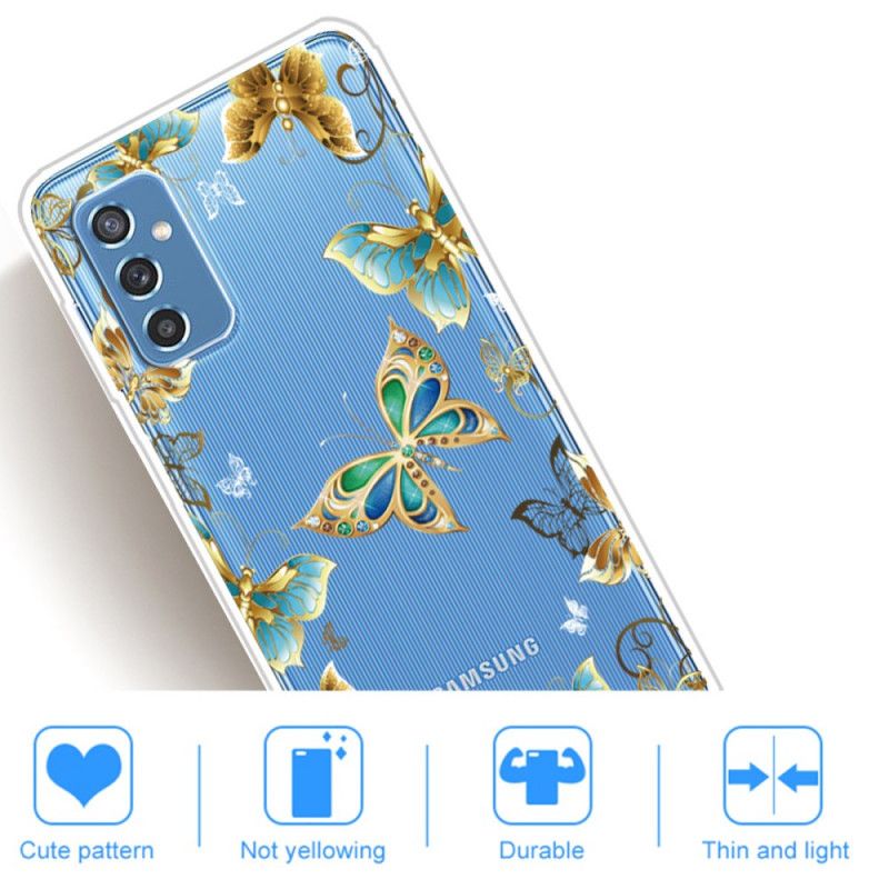 Kryt Samsung Galaxy M52 5G Motýlia Reťaz