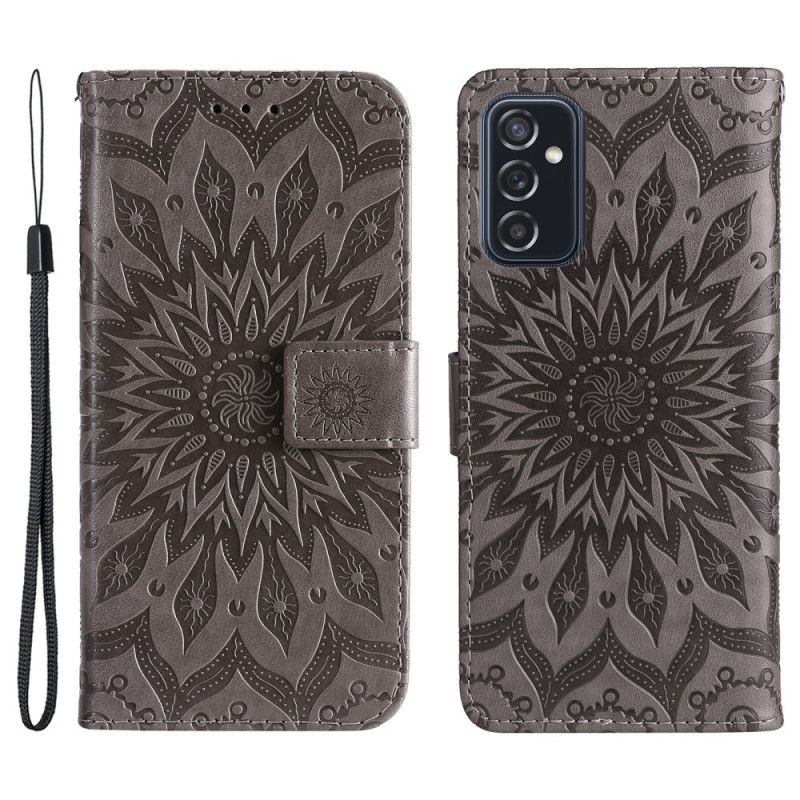 Peňaženkový Kryt Samsung Galaxy M52 5G Orientálna Mandala
