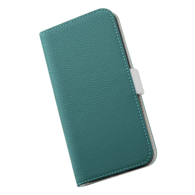 Flipové Puzdro iPhone 14 Kožené Puzdro Umelá Koža Liči