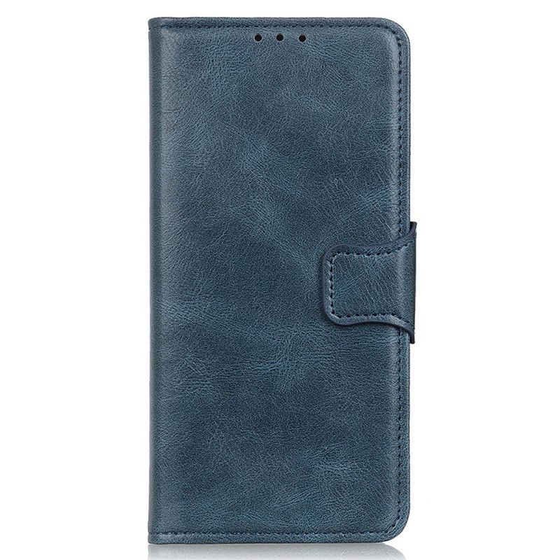 Kožené Puzdro iPhone 14 Kožená Spona V Štýle Obojstranná