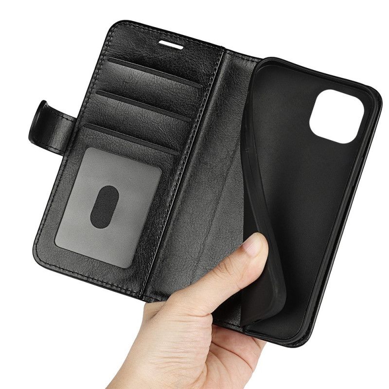 Kožené Puzdro iPhone 14 Koženka