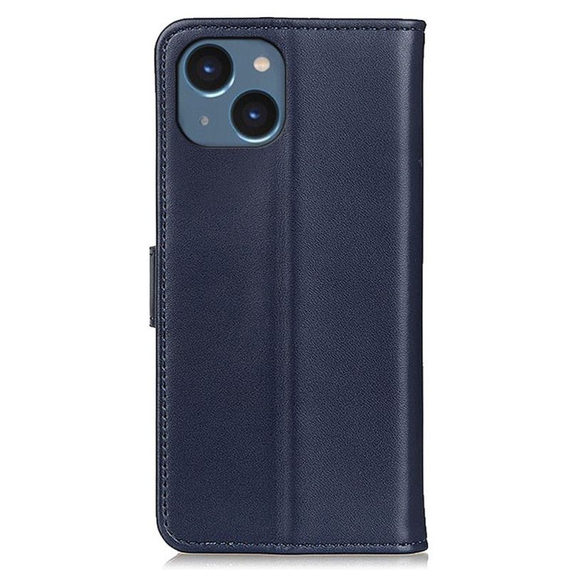 Kožené Puzdro iPhone 14 Obyčajná Umelá Koža