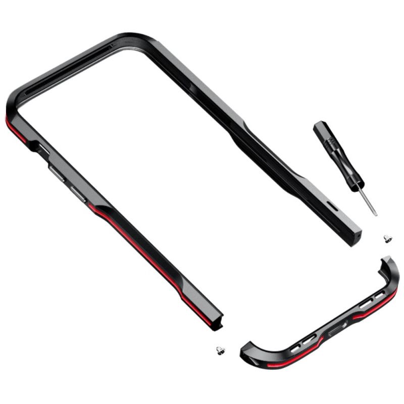 Kryt iPhone 14 Hliníkový Hybridný Dizajn