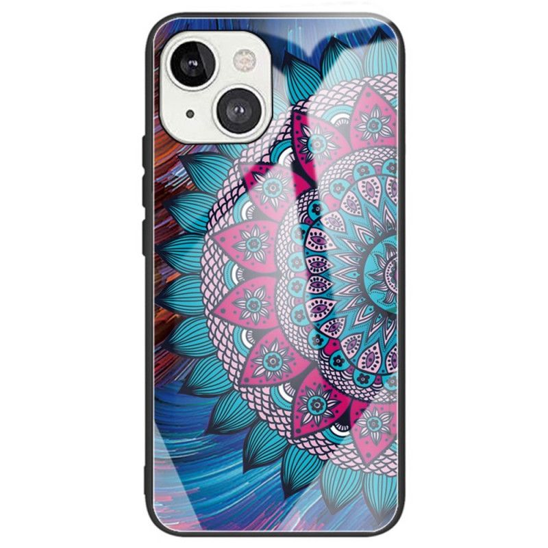 Kryt iPhone 14 Kvetinové Tvrdené Sklo