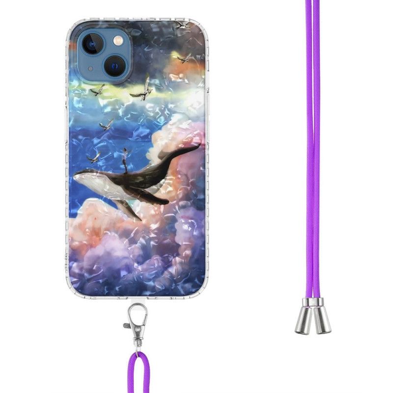 Kryt iPhone 14 Štylizovaná Veľryba