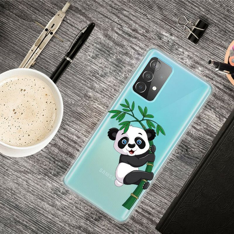 Kryt Samsung Galaxy A32 5G Panda Na Bambuse